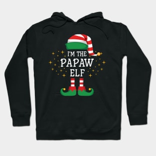 I'm The Papaw Elf Matching Family Christmas Pajama Hoodie